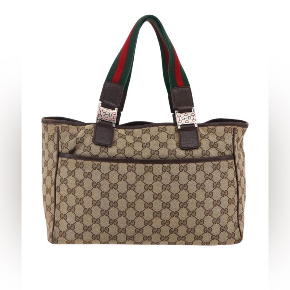 Gucci GG Sherry Line Tote Preowned